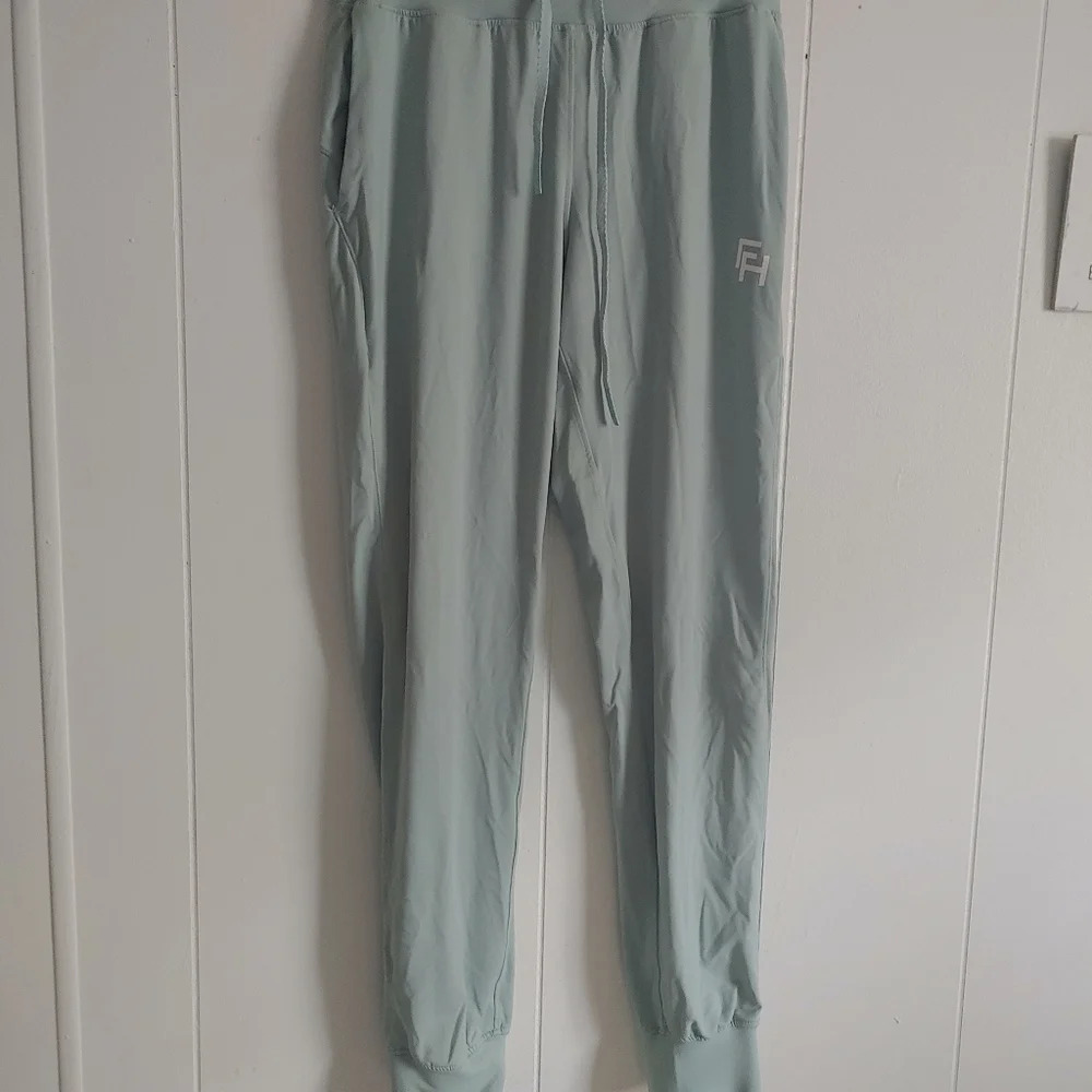 Women's First Health Drawstring Active Jogger Pants with Pockets Sz Medium
